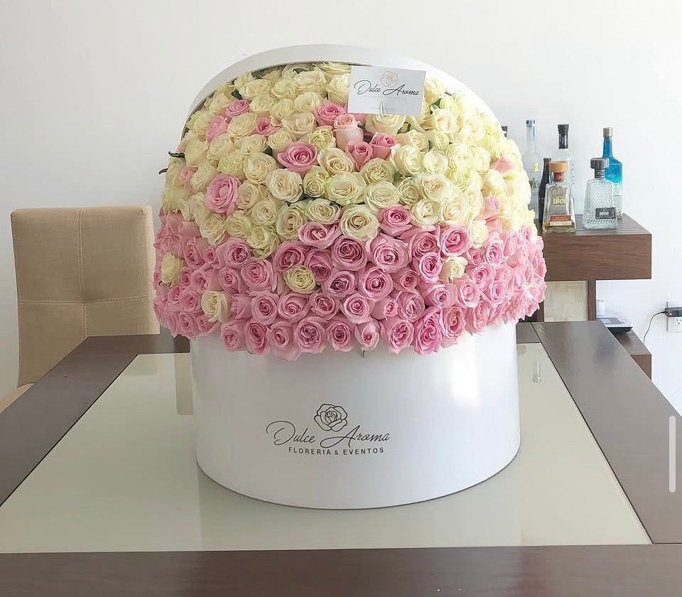 Media Esfera 400 Rosas