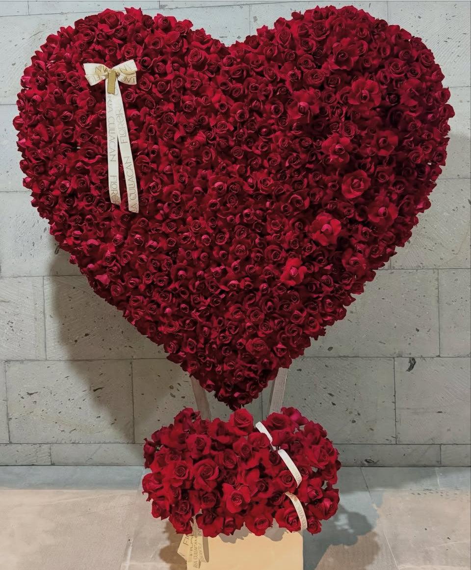 Escultura Corazón Red Abierto