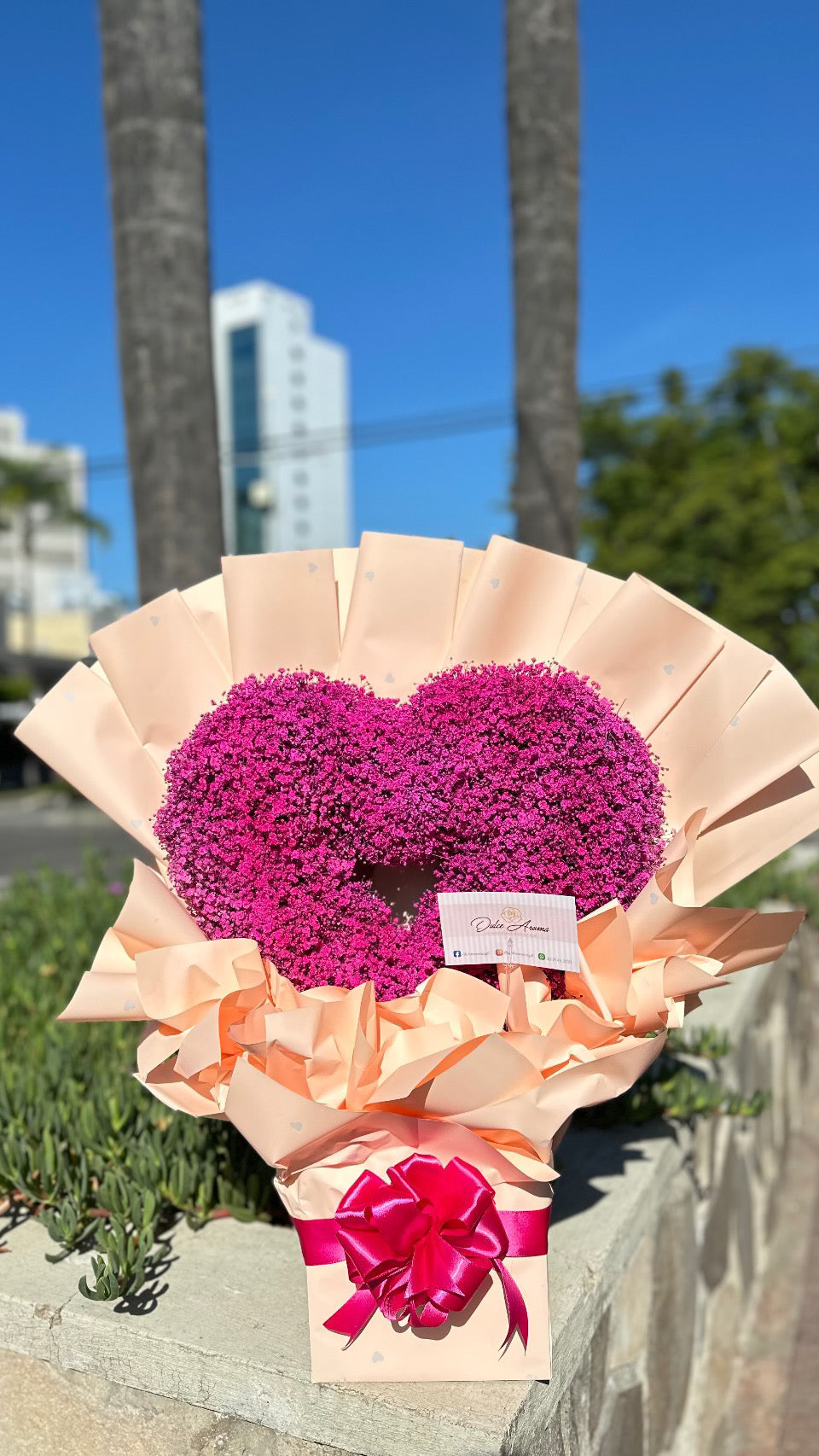 Escultura Corazón Gypso