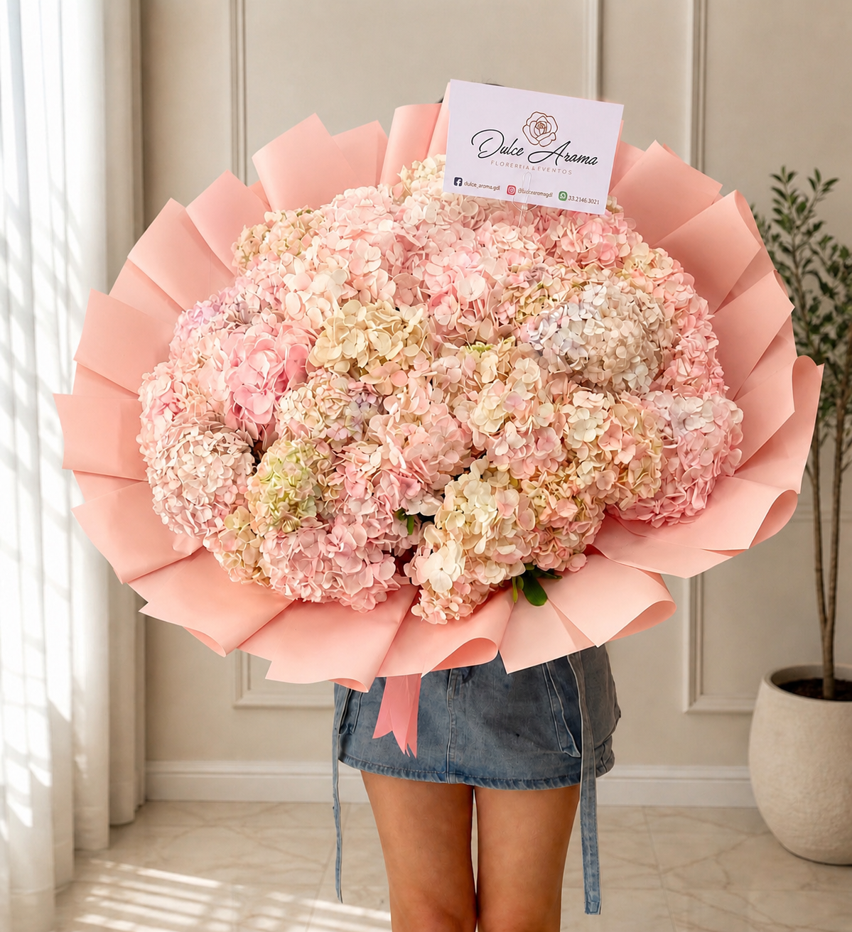 Ramo hortensias