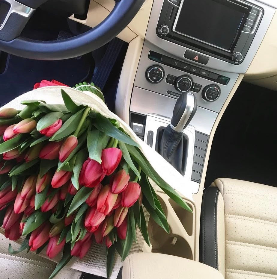 Ramo 30 Tulipanes Rojos