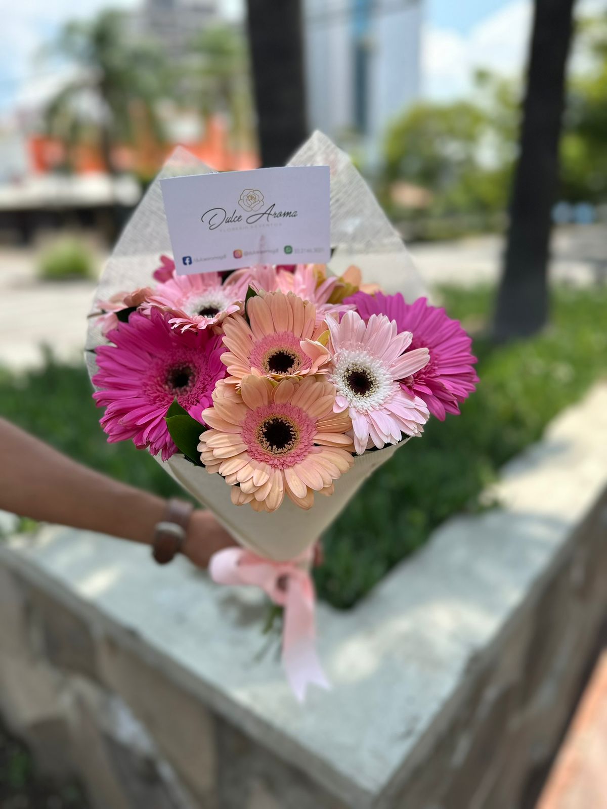 Ramo gerberas (10)
