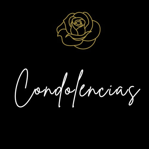 Condolencias