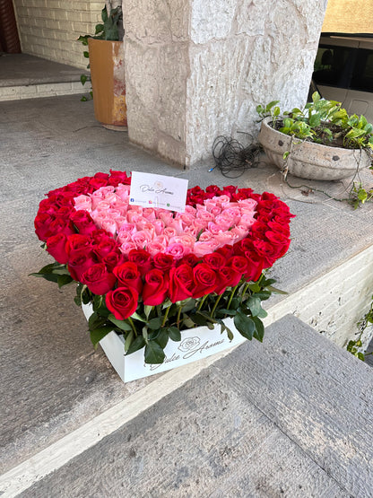 Corazón Jardín mediano