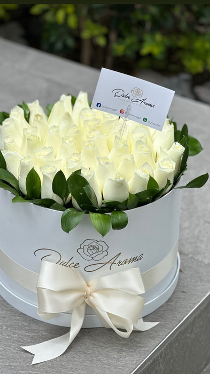 Caja circular pave