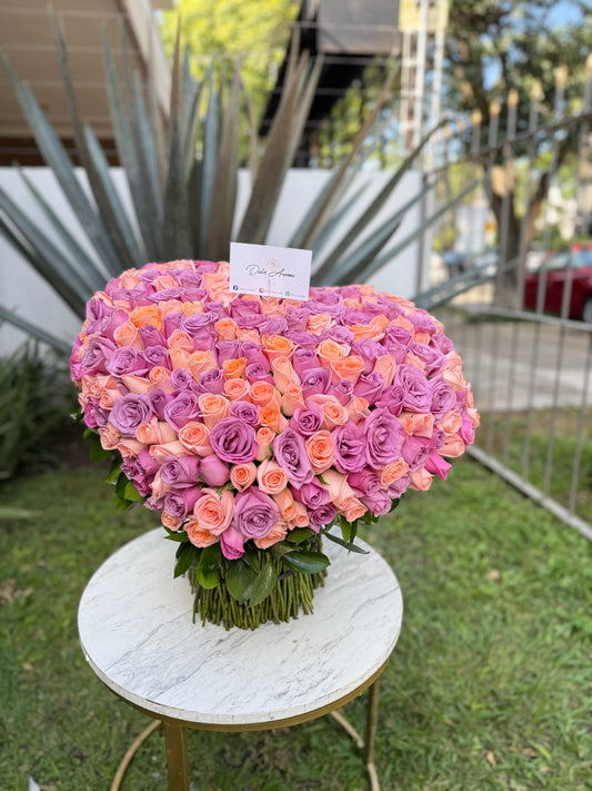 Ramo en forma de corazón