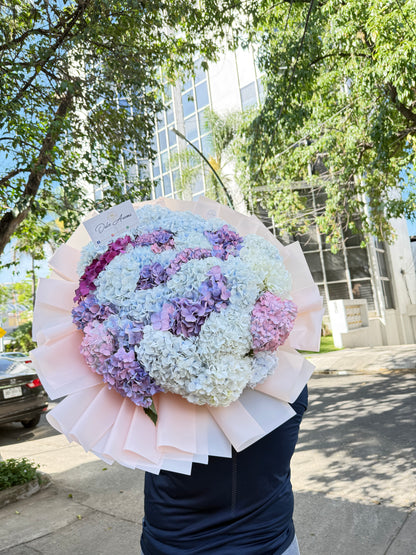 Ramo hortensias