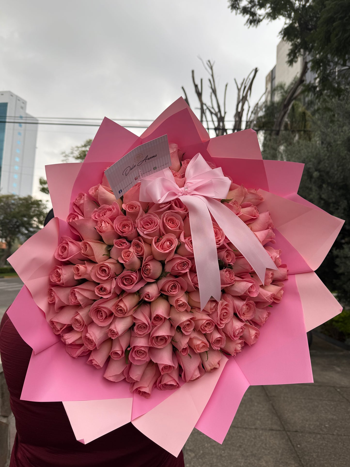 Ramo 100 Rosas Pink SV