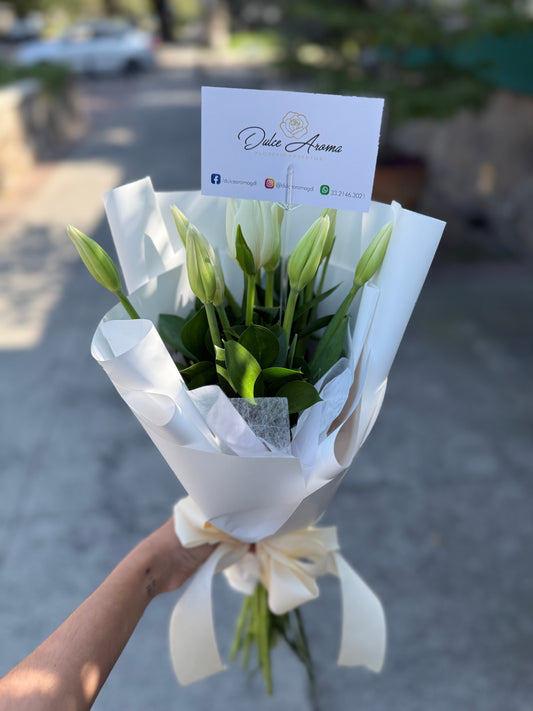 Ramo Tulipanes Blancos