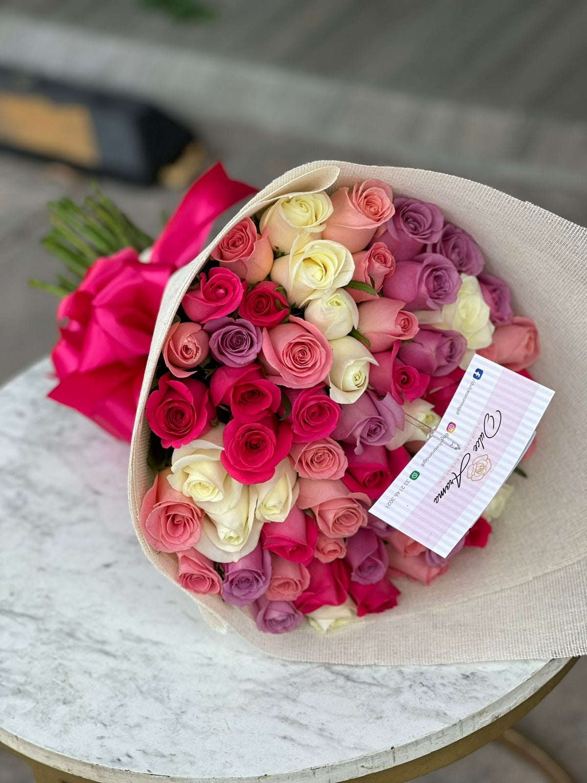 Ramo 100 rosas
