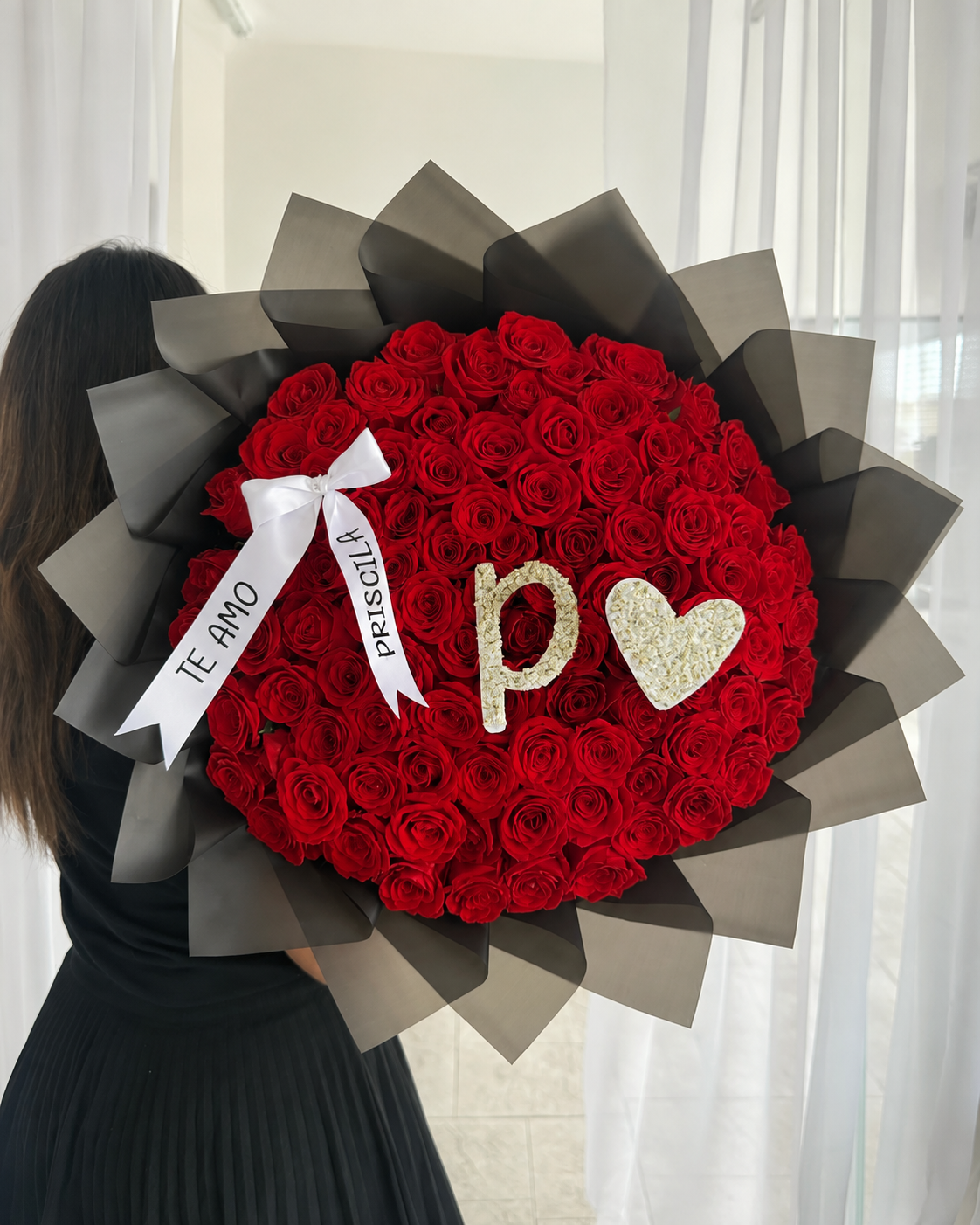 Ramo 100 rosas (Personalizado)
