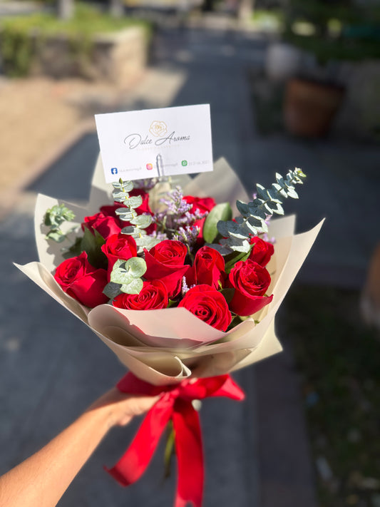 Ramo 12 Rosas Rojas