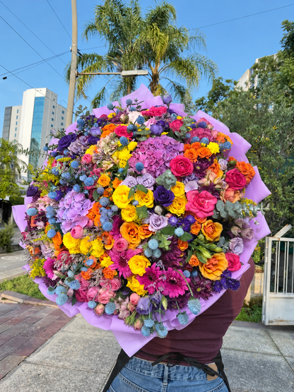 Ramo Acoiris De Amor "FLORES AMARILLAS"