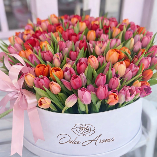 Pave de tulipanes