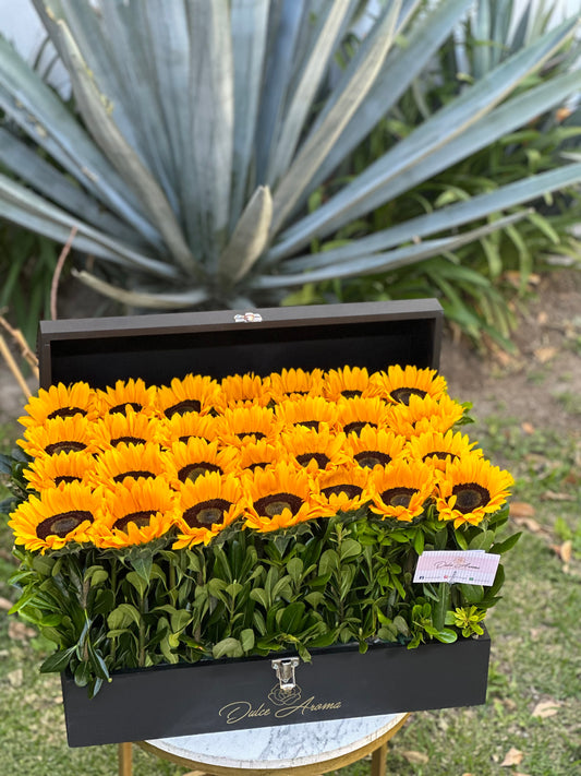 Cofre Grande Girasoles