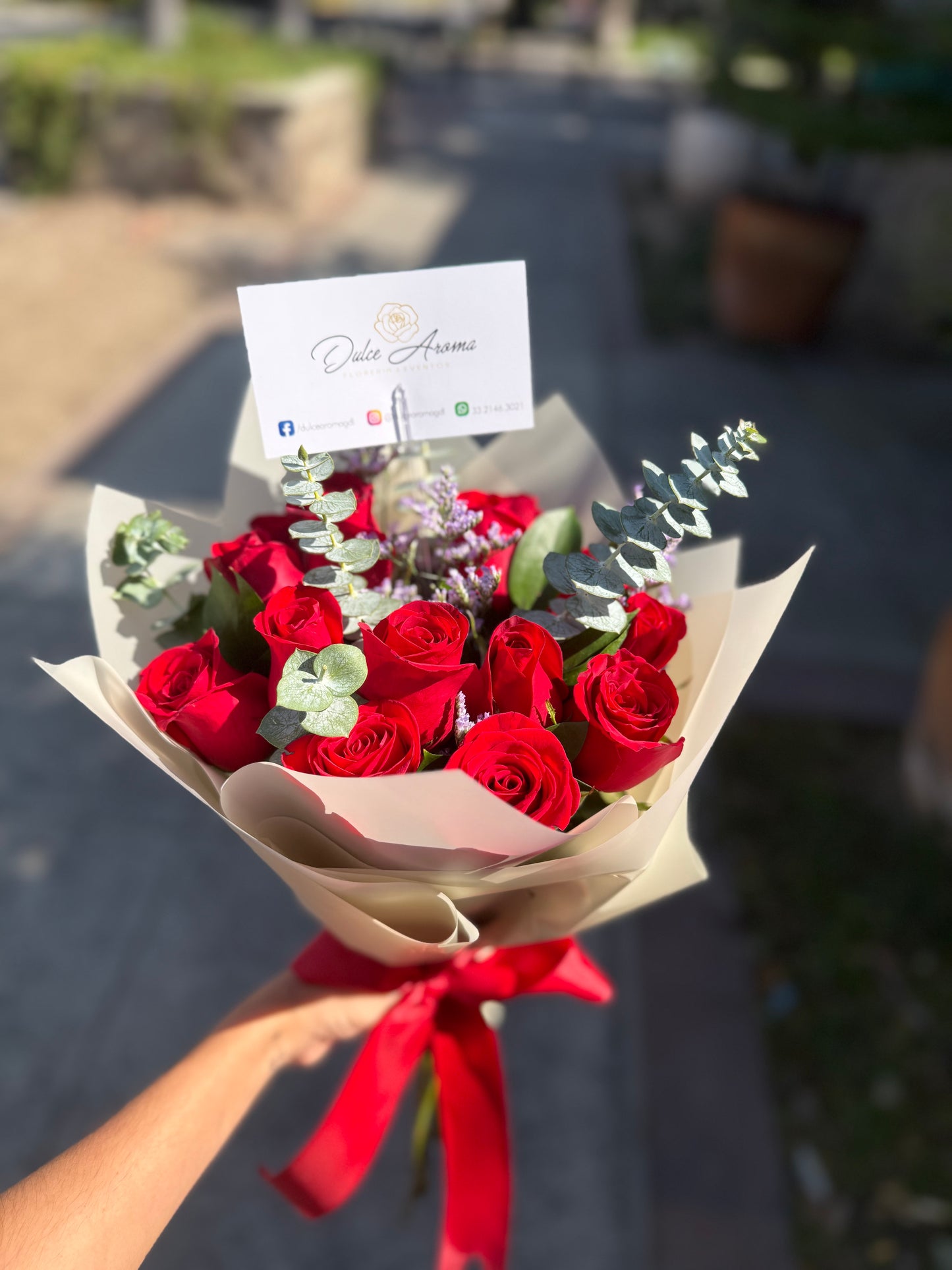 Ramo 12 rosas