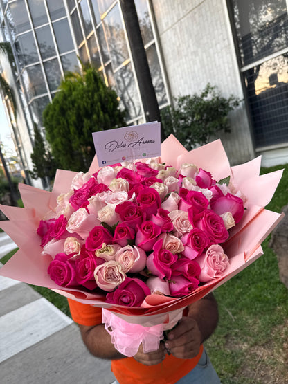 Ramo 100 rosas