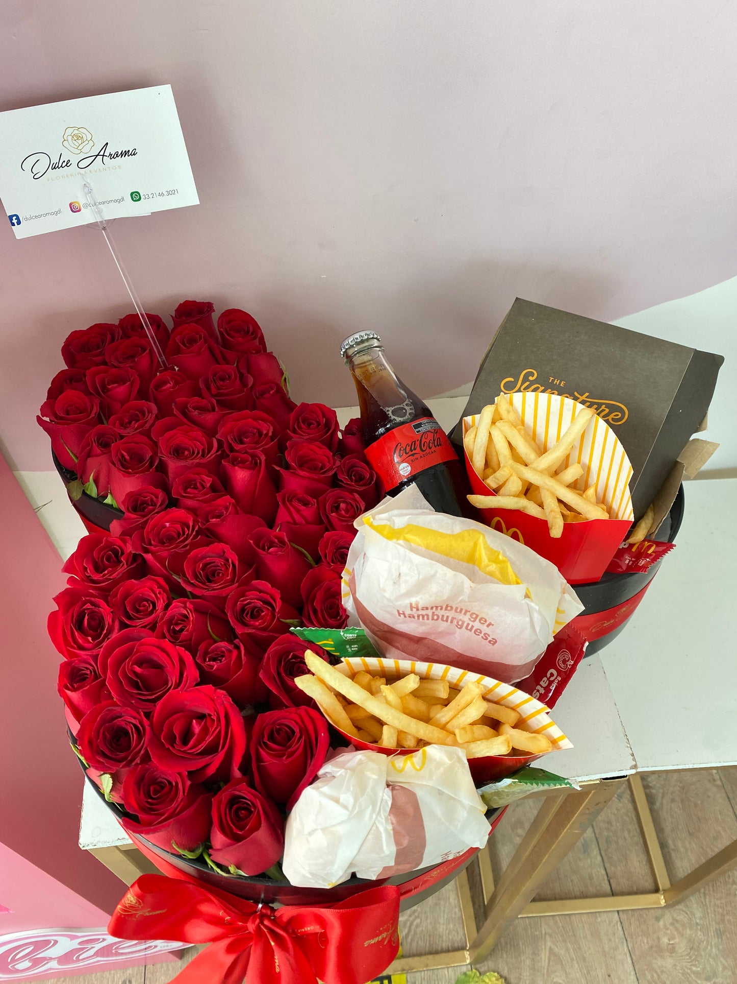 Mickey rosas y McDonald´s chico