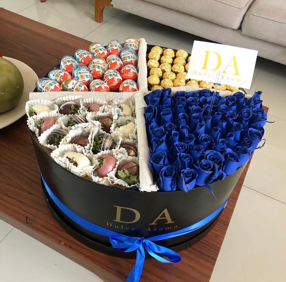 Caja Circular 4 Divisiones Gigante