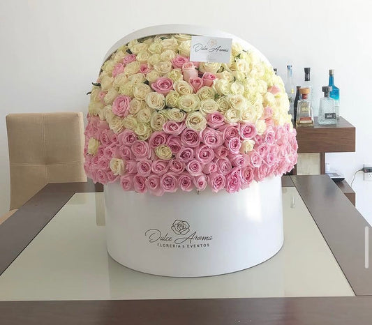 Media Esfera 400 Rosas