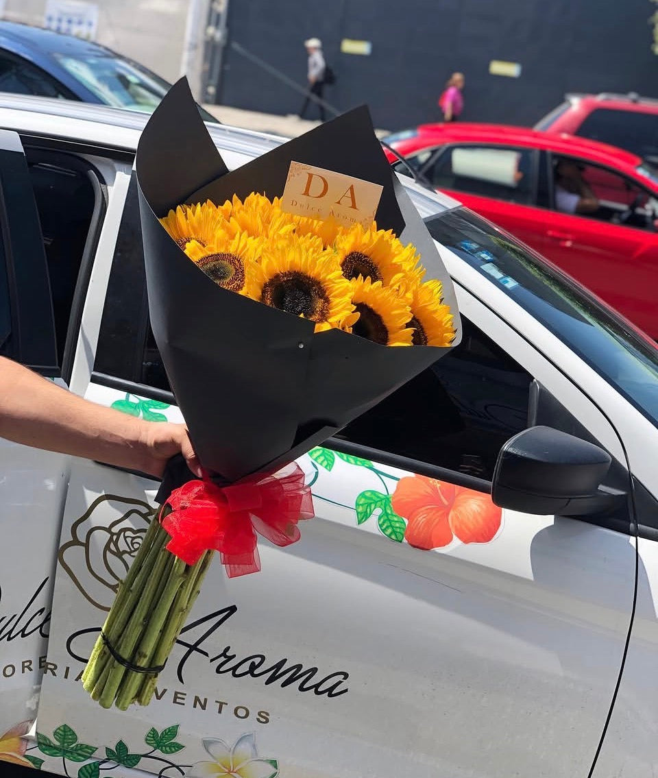 Ramo Girasoles (10)
