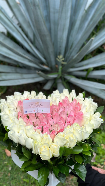 Corazón Jardín mediano