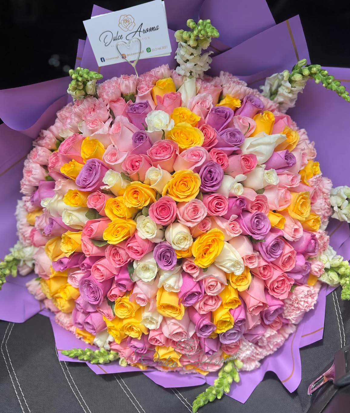 Ramo 100 Rosas Mix "FLORES AMARILLAS"
