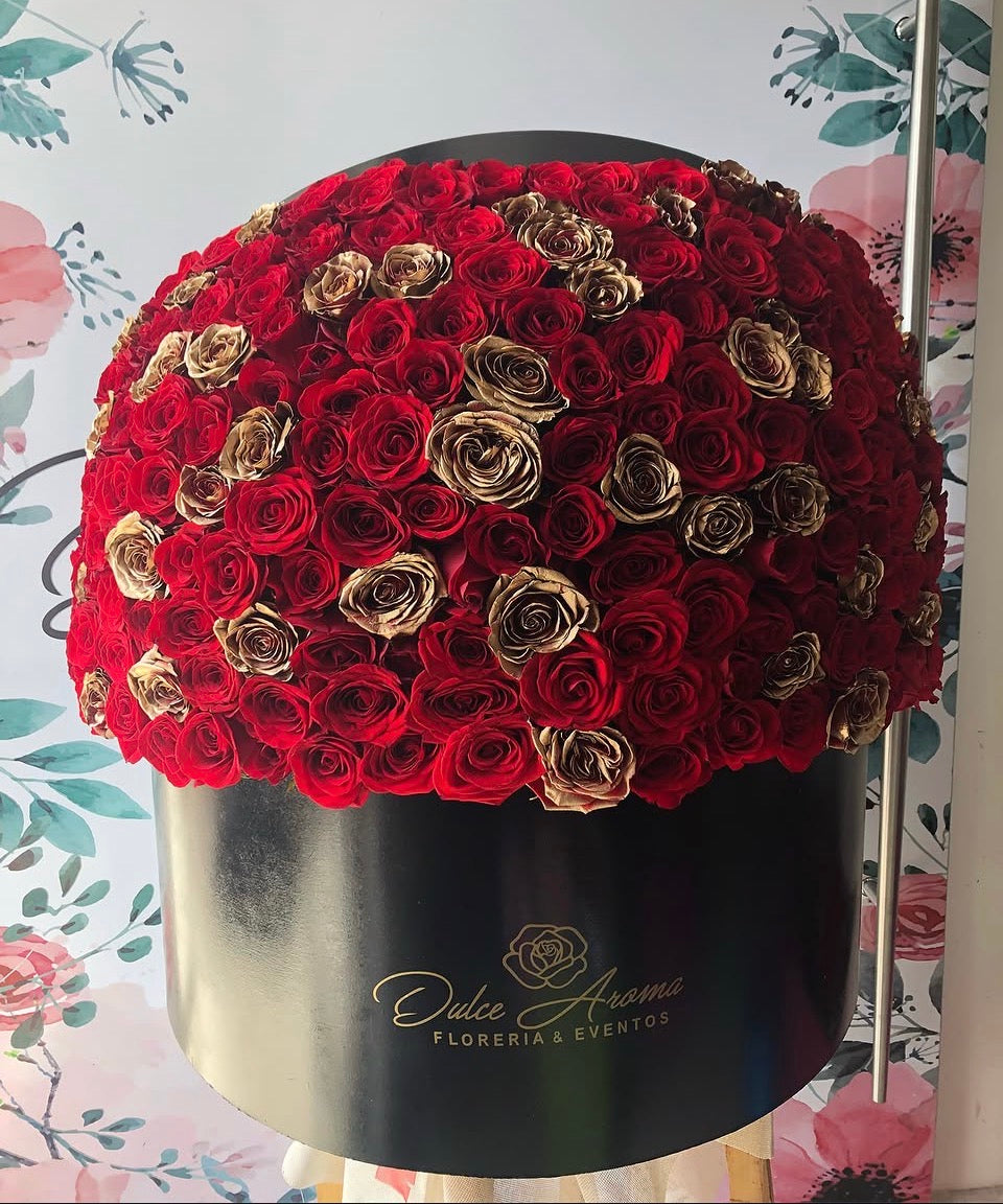 Media Esfera 400 Rosas
