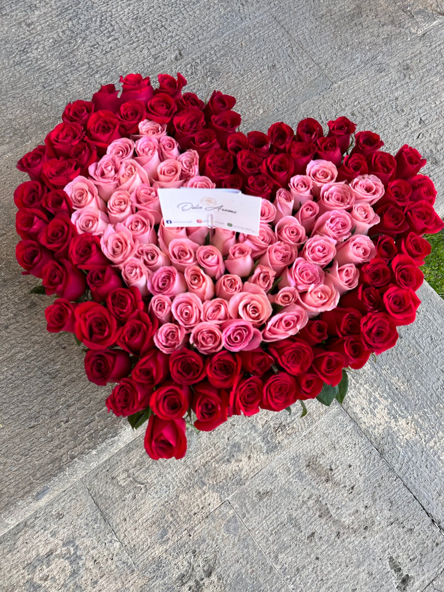 Corazón Jardín mediano