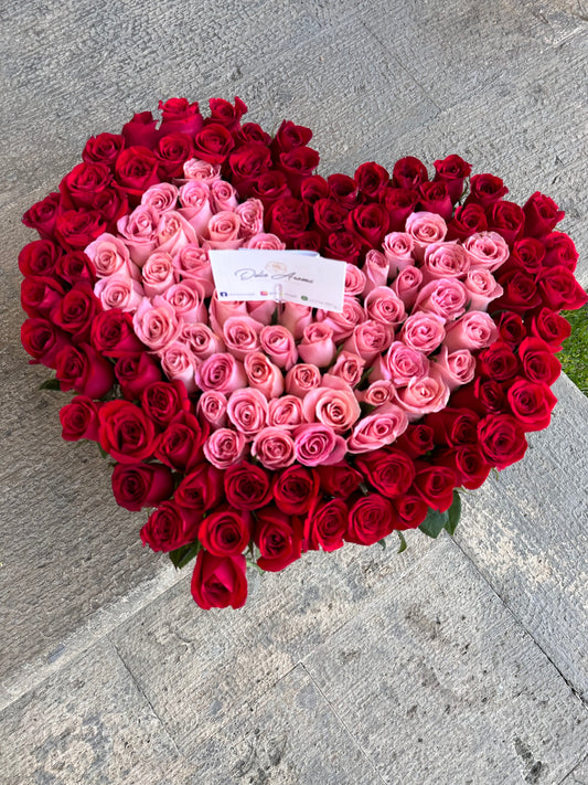 Corazón Jardín mediano