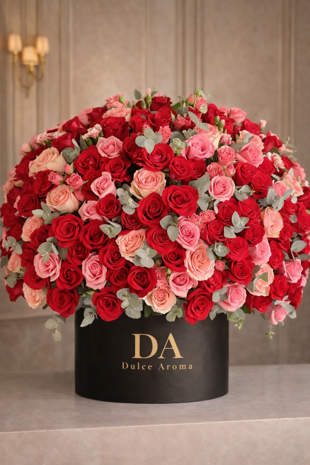 Esfera 300 rosas