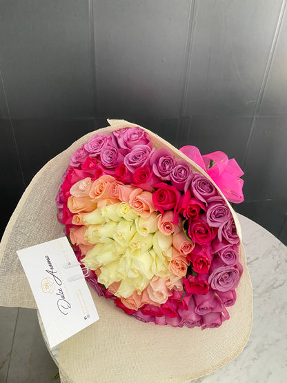 Ramo 100 rosas
