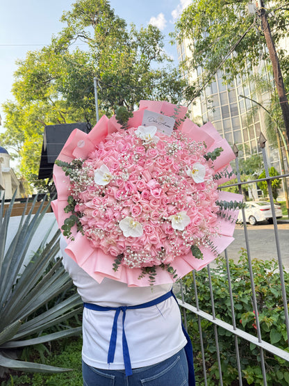 Ramo Rosé Imperial 200 rosas