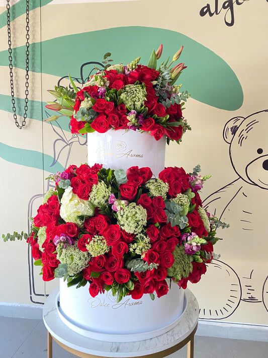 Caja Circular Doble Altura