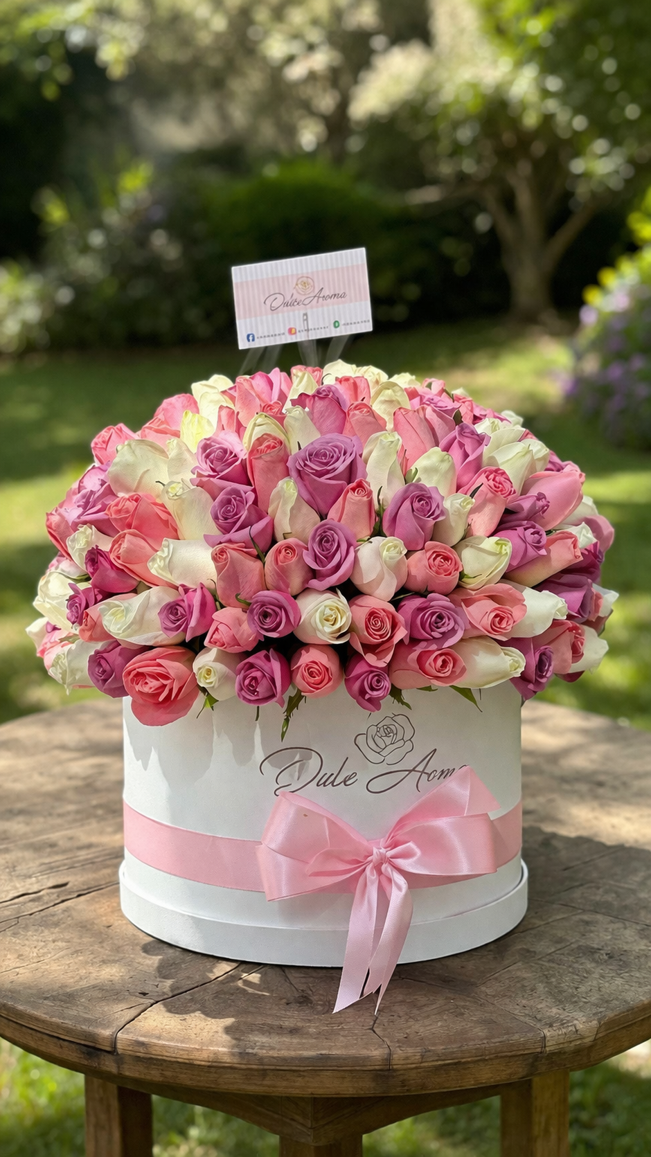 Esfera de rosas (200)