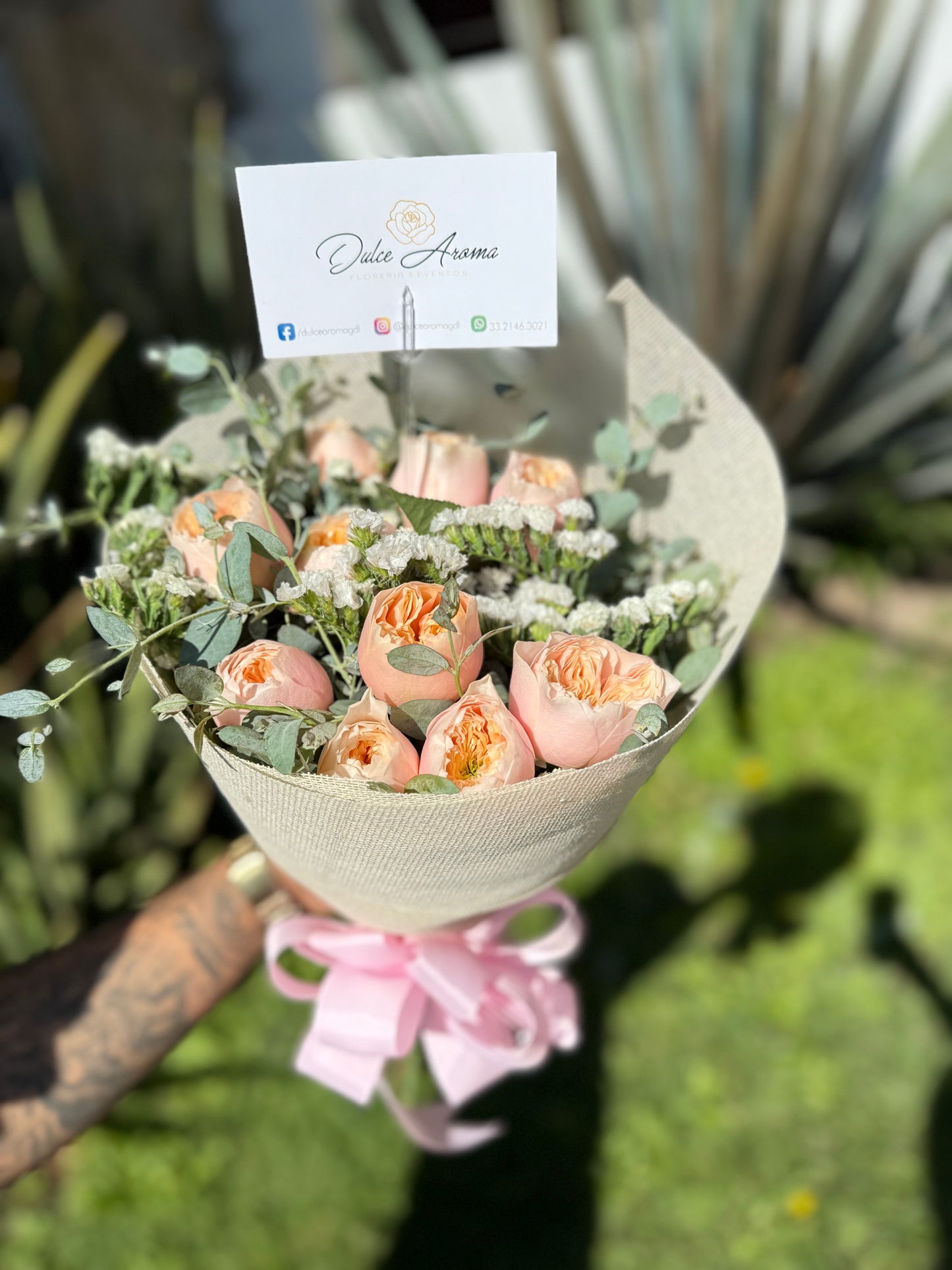 Ramo rosas inglesas