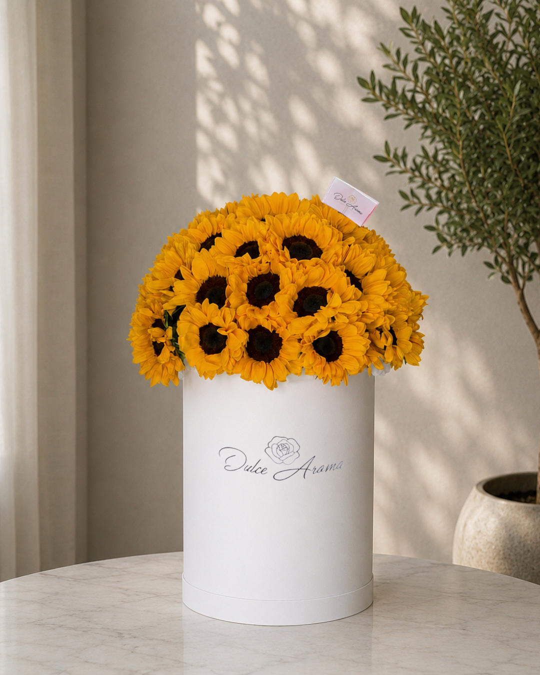 Esfera Girasoles Sol Dorado