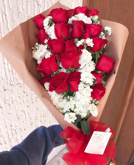 Ramo Matthiola 24 Rosas