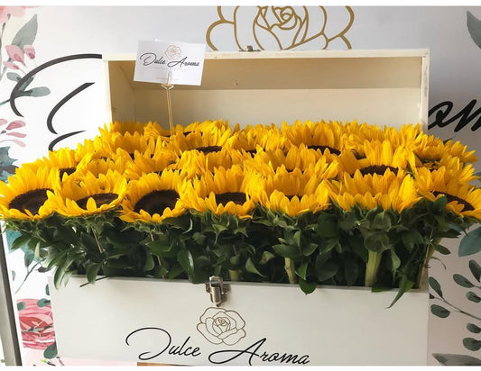 Cofre Mediano Girasoles