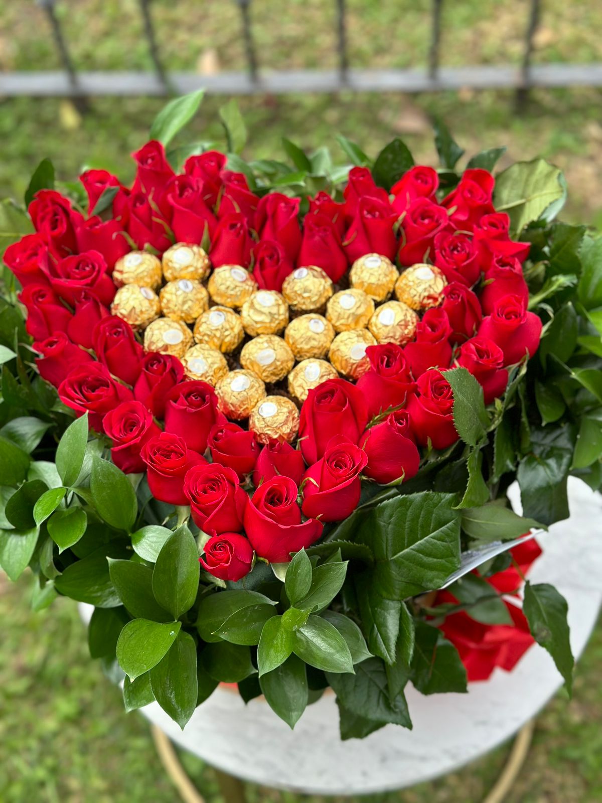 Canasta corazón