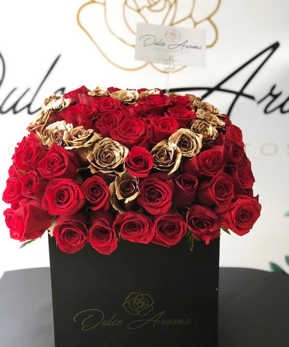 Caja cuadrada corazón