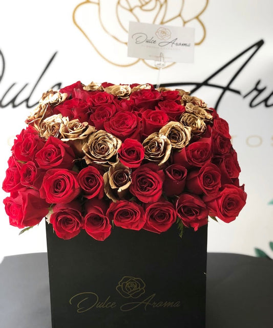 Caja cuadrada corazón