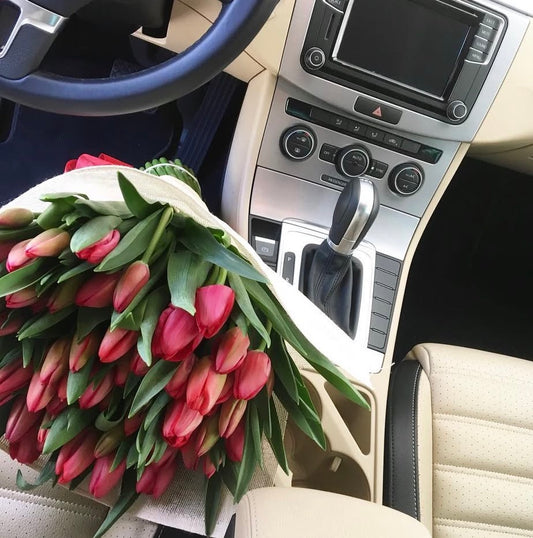 Ramo 30 Tulipanes Rojos