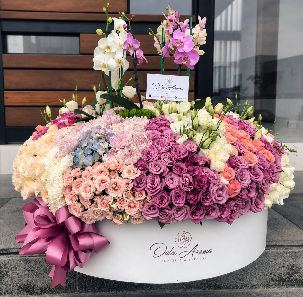 Esfera flores finas Jumbo