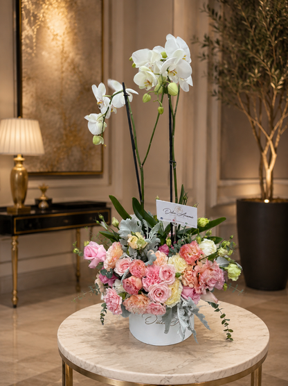 Cilindro orquídea rosa