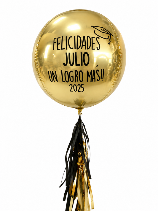Globo Gold Metálico