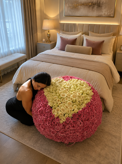 Cilindro Esfera 1000 Rosas