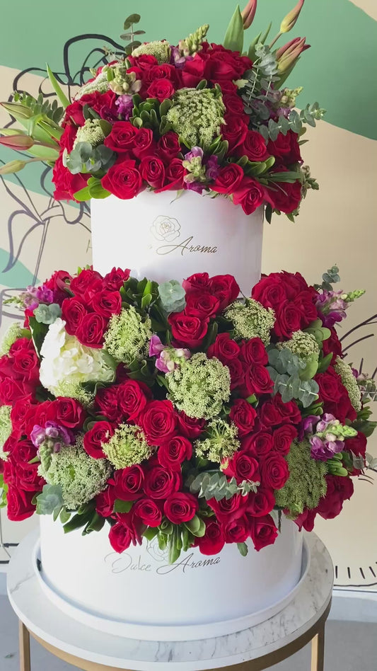 Caja Circular Doble Altura