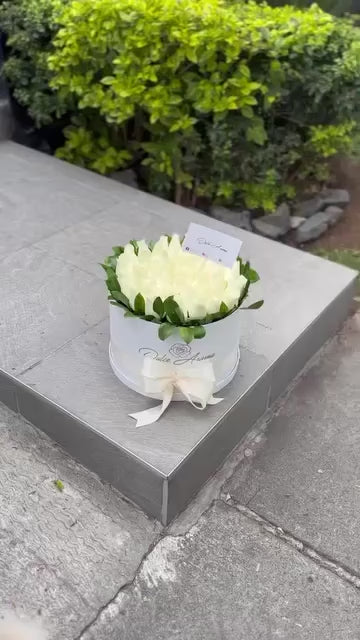 Caja circular pave