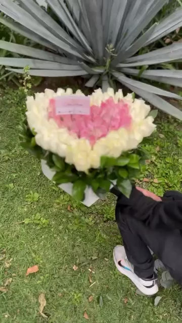 Corazón Jardín mediano